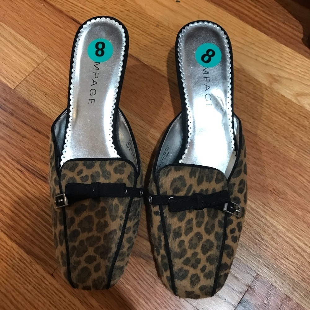 ▪️RAMPAGE Leopard Mules